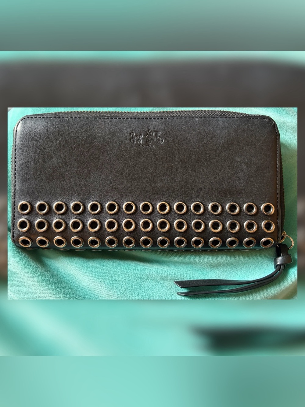 Coach Bleeker Grommet Wallet